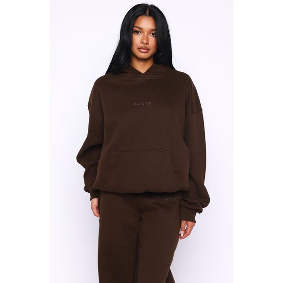 White Fox Boutique Tops - White Fox Come A Long Way Oversized Hoodie NWT